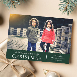 Wishing You Very Mercy Christmas Photo シーズンカード