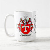 Wisniewski、起源、意味および頂上 コーヒーマグカップ (左)