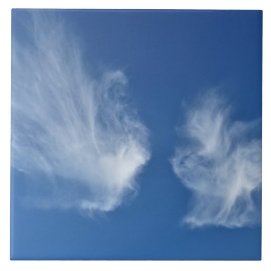 Wispy雲セラミックタイル タイル (正面)