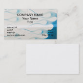 wispy青は炎を改造します 名刺 (正面/裏面)