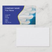 wispy青は炎を改造します 名刺 (正面/裏面)