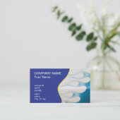 wispy青は炎を改造します 名刺 (スタンド正面)