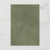 Wistant葉結婚詳細QRコード エンクロージャーカード (裏面)