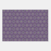 Wisteria ラッピングペーパーシート (正面2)