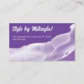 Wisteria and Lavender Beauty Style Nails Hair 名刺 (正面)