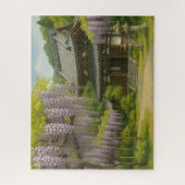 Wisteria at Byakugo-ji Temple ジグソーパズル (縦)