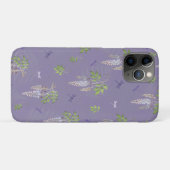 Wisteria, ferns, & Dragonflies Case-Mate iPhoneケース (裏面(横))