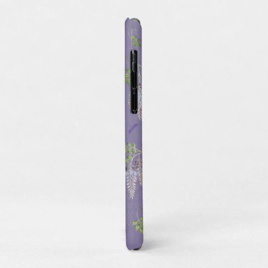 Wisteria, ferns, & Dragonflies Case-Mate iPhoneケース (裏面/左)