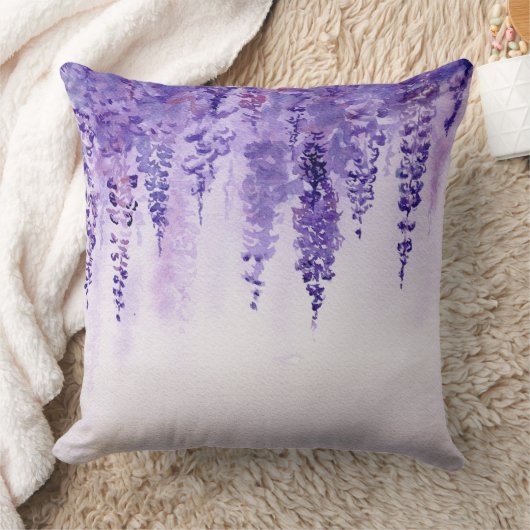 Wisteria pillow クッション (ブランケット)