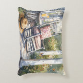 Wisteria Porch Rocking Chair Scene アクセントクッション (正面(垂直))