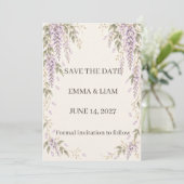 Wisteria Save the Date セーブザデート (スタンド正面)