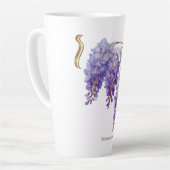 Wisteria Sinensis カフェラテマグ (左アングル)