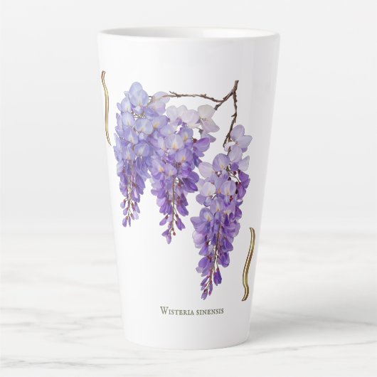 Wisteria Sinensis カフェラテマグ (正面)