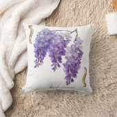 Wisteria Sinensis クッション (ブランケット)