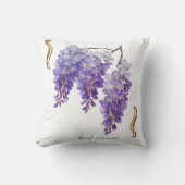 Wisteria Sinensis クッション (正面)