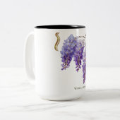 Wisteria Sinensis  ツートーンマグカップ (正面左)