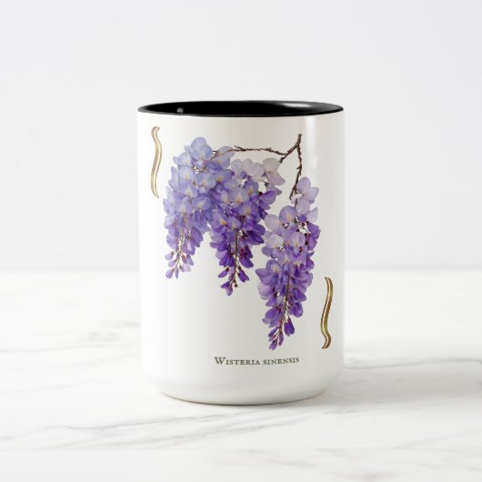 Wisteria Sinensis  ツートーンマグカップ (中央)