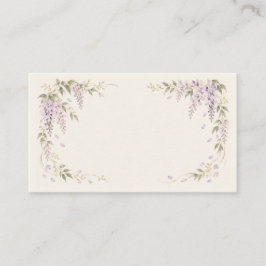 Wisteria Wedding Invitation エンクロージャーカード