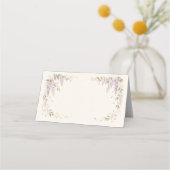 Wisteria Wedding Place Card プレイスカード (裏面)