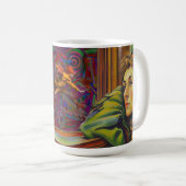 Wistfully viewing movement Mug コーヒーマグカップ (正面右)