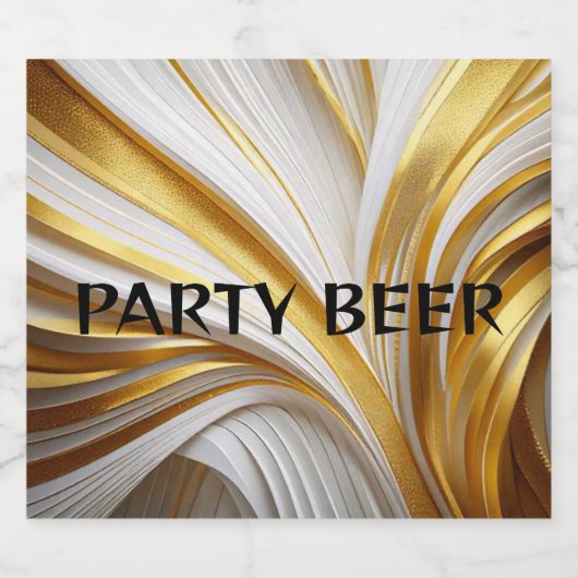 Wit Goud Retro  ビールラベル (シングルラベル)