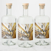 Wit Goud Retro  Bier Etiket リキュールボトルラベル (ボトル)