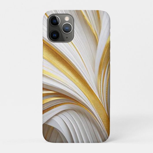 Wit Goud Retro  Case-Mate iPhoneケース (裏)