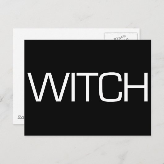 WITCHはがき ポストカード (正面/裏面)