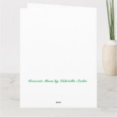 Witchウィッカ信者賛美はグリーティングカード カード (裏面)