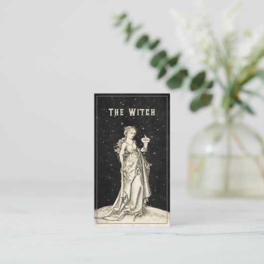 Witchヴィンテージエッチング名刺 名刺 (スタンド正面)