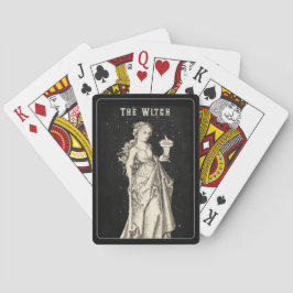 Witchヴィンテージエッチング トランプ