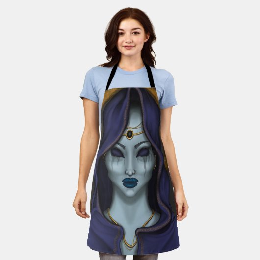 witch エプロン (着用した状態)