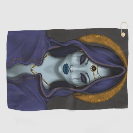 witch ゴルフタオル (横)