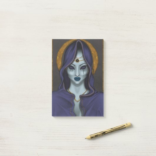 witch ポストイット (デスク上)