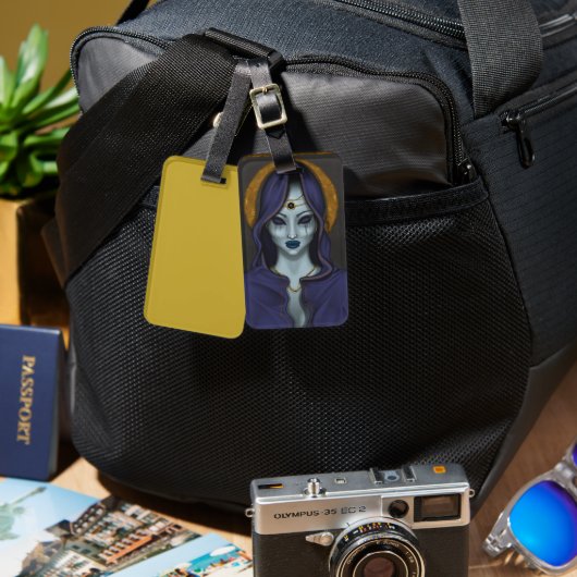 witch ラゲッジタグ (正面&裏面)