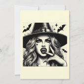 witch 招待状 (正面)