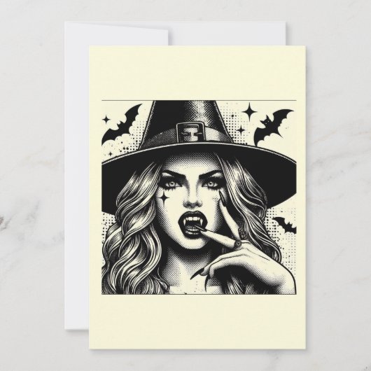 witch 招待状 (正面)