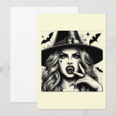 witch 招待状 (正面/裏面)