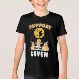 Witch aおもしろいでローカルのCovenデザインをサポート トライブレンドＴシャツ