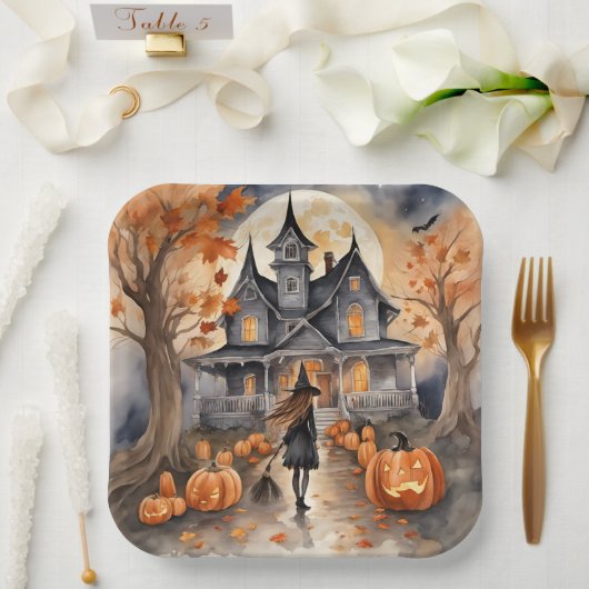 Witch AIの生成に向けて ペーパープレート (ウェディング)