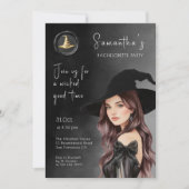 Witch Bachelorette Party Invitation 招待状 (正面)