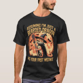 Witch Beardie Funny Halloween Tシャツ (正面)