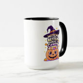 Witch Better Have My Candy – Cute Kawaii Halloween マグカップ (正面右)