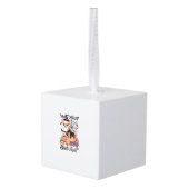 Witch better have my Dog Biscuits Cute Halloween C キューブオーナメント (裏面アングル)