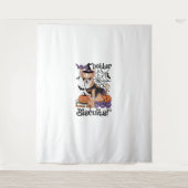 Witch better have my Dog Biscuits Cute Halloween C タペストリー (正面)