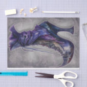 Witch Boot Decompage紙 薄葉紙 (クラフト)