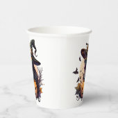 Witch Cat for Halloween 紙コップ (右)