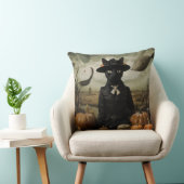 Witch Cat with Pumpkins  クッション (椅子)