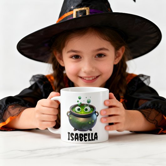 Witch Cauldron Mug Spooky Halloween Cup コーヒーマグカップ