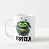 Witch Cauldron Mug Spooky Halloween Cup コーヒーマグカップ (左)